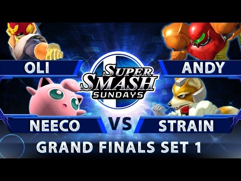 SoCal Arcadian - Oli & Neeco vs. Andymosity & Strain - SSBM Grand Finals Set 1 - Smash Melee