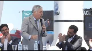 preview picture of video '23 de DIC. Julio De Vido inauguró el Polo Espacial Punta Indio.'