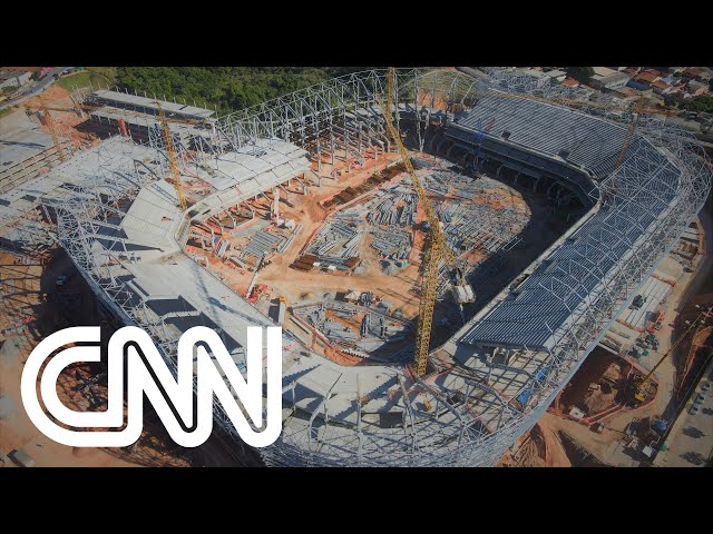 Obras da Arena MRV avançam e clube divulga calendário de comemorações | CNN PRIME TIME