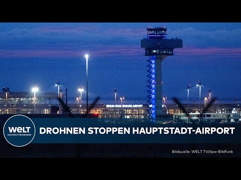 STRESS AM HIMMEL: Drohnen-Alarm in Berlin! Hunderte Passagiere stranden am Flughafen BER