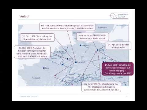 RAF - Die  erste  Generation (1970-1977)