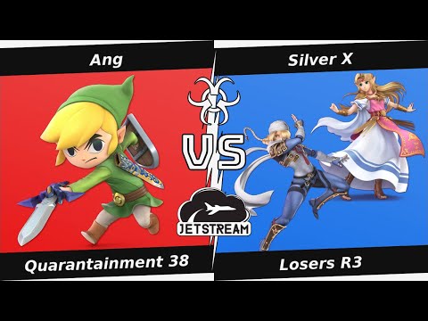 Quarantainment 38 Losers R3 - Ang (Toon Link) Vs. Silver X (Shiek, Zelda) Smash Ultimate - SSBU