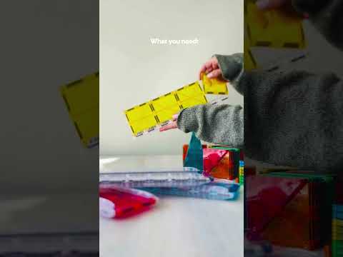 Color Sort with the MAGNA-TILES® Rail Pack