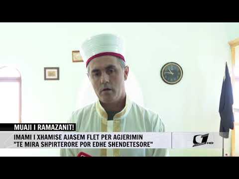 MUAJI I RAMAZANIT! IMAMI I XHAMISE AJASEM FLET PER ARGJERIMIN