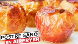 Tus MANZANAS ASADAS en 12 MINUTOS con FREÍDORA DE AIRE 🍏😍 SALUDABLES 🍏😜 te ENSEÑO TODOS LOS TRUCOS.