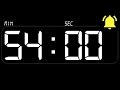 TIMER 54 Minutes BEEP Countdown With Alarm