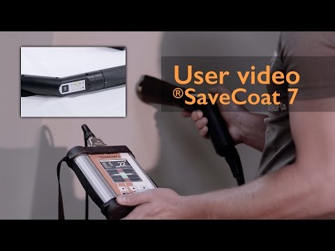 USER-VIDEO ®SaveCoat 7 with LGTS – Non-contact Powder Thickness Gauge