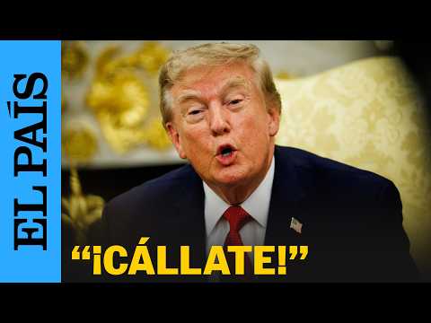 TRUMP manda CALLAR a una PERIODISTA de CNN: “Eres muy irrespetuosa” | EL PAÍS