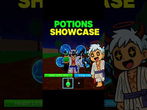 Every Potions Showcase In Blox Fruits !!                               #roblox #bloxfruits #shorts