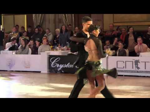 CRYSTAL BALL 24/01/2016  Белов Артем- Досина Юлия, Кабисов Тимур - Харченко Татьяна (САМБА)