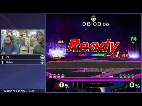 GSS 113 SSBM - Ok (Ice Climbers) vs. Kalvar (Marth) - Melee WF