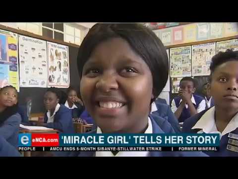 'Miracle girl' tells her story
