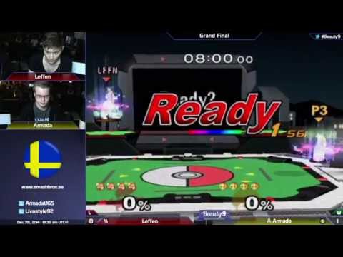 B9 - Leffen (Fox) Vs. Armada (Peach) - Melee Grand Final