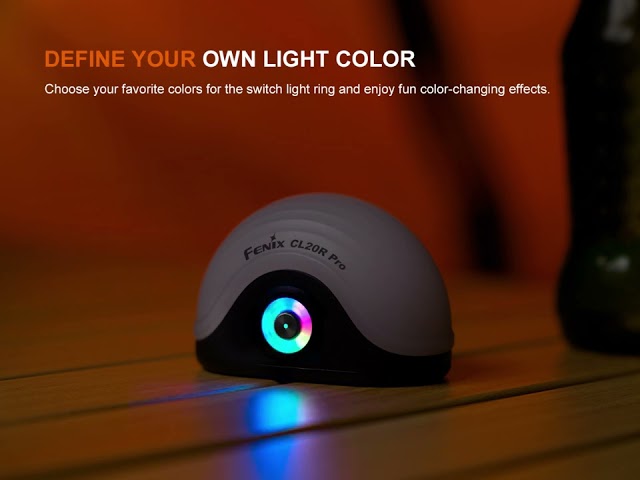 فانوس فينكس CL20R Pro المطور (400 لومن) - إضاءة ذكية للكشتات