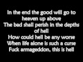 Bad Religion - Fuck Armageddon... This Is Hell (Lyrics)