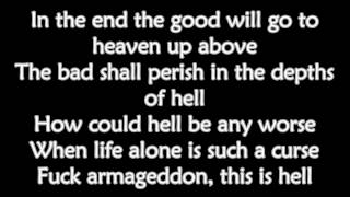 Bad Religion - Fuck Armageddon... This Is Hell (Lyrics)