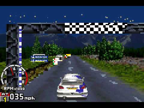 SEGA Rally (GBA) - Forest - Peugeot 206