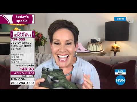 HSN | Summer Style KICKoff- Jambu Footwear 1st Anniversary 05.13.2021 - 02 AM