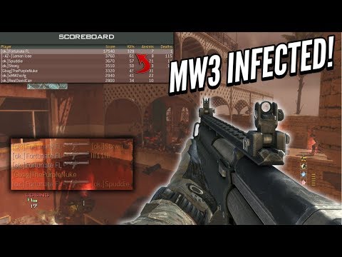 Remember MW3 Infected NO THROWING KNIVES..? (300+ KILLS)