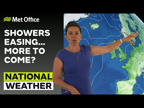 20/06/23 - Showers easing but more to come? – Evening Weather Forecast UK – Met Office Weather
