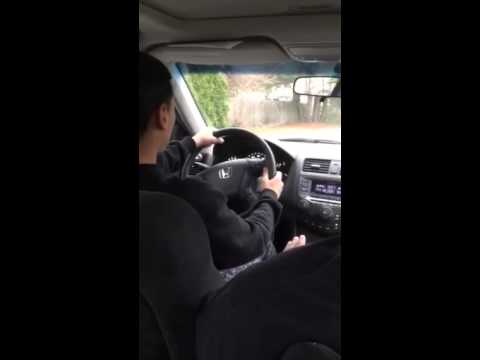 Cj first driving lesson