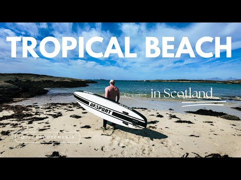 Tropical Beach in Scotland | DJI Osmo Pocket 3