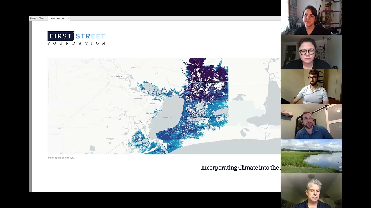 First Street Webinar on Incorporating Climate into the Flood Model