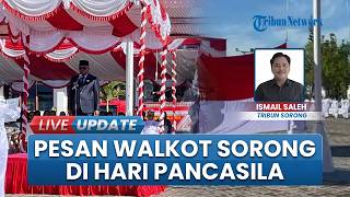 Momen Khidmat Wali Kota Sorong Pimpin Langsung Upacara Hari Lahir Pancasila 2026