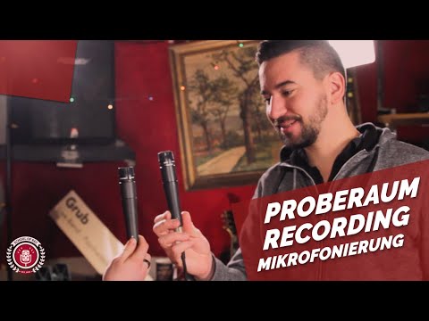 Aufnahmen im Proberaum - die richtige Mikrofonierung - Musik aufnehmen Tutorial #25