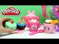 Minnie Mouse Bowtique Tea Playset Disney Junior Mickey Mouse Toys Juego de Té Plastilina