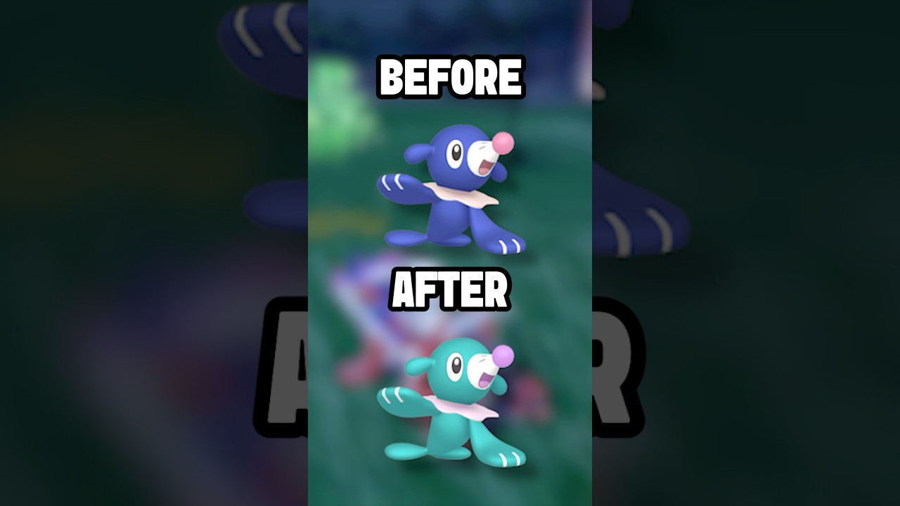 I’m Redesigning Every Shiny #pokemon #shinypokemon #popplio