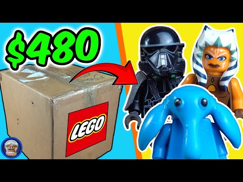 $480 LEGO Minifigures UNBOXING (75+ Star Wars Figs)