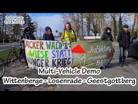 Multi-Vehicle Demo Wittenberge - Geestgottberg - Seehausen 2.04.2022