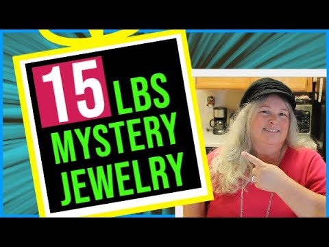 HUGE MYSTERY JEWELRY BOX UNBOXING | 15 POUND GOODWILL JEWELRY BOX Opening Unjarring Reveal SILVER