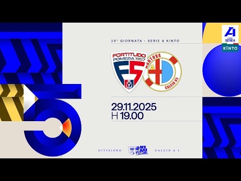 Fortitudo Pomezia-Saviatesta Mantova 5-3 | 10ª giornata | Serie A KINTO 2025/2026