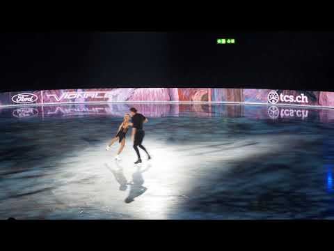 Tatiana Volosozhar and Maxim Trankov at Art On Ice 2018