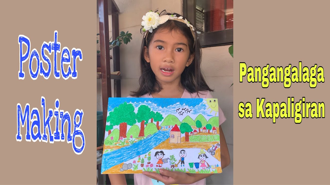 Pangangalaga sa Kapaligiran Poster Making