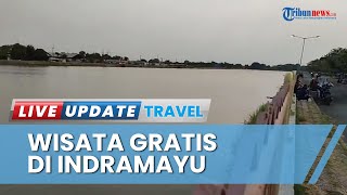 Tempat Wisata Gratis di Indramayu, Nyore di Waduk Bojongsari Nikmati Senja bareng Keluarga