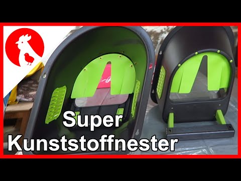 044 - TOP Legenester für Hühner aus Kunststoff - Jensman and the Huhns 🐔