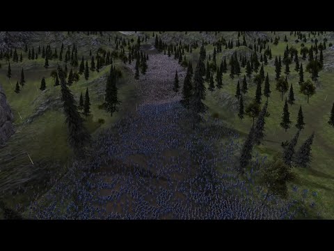 EPIC CASTLE DEFEND FROM  MASSIVE HORDE OF ORCS vs MEDIEVAL ARMY - Ultimate Epic Battle Simulator