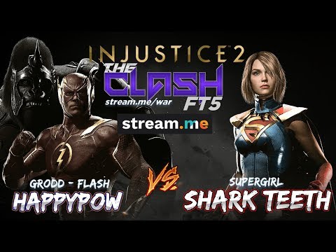 HAPPYPOW (Grodd, Flash) VS SHARK TEETH (SuperGirl) FT5 The Clash - Stream.me