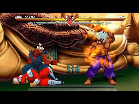 SHIN AKUMA vs ONI - Very exciting fight❗🔥