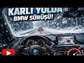 BMW Snowly Night Drive