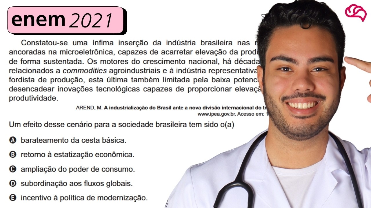 Resolução em Vídeo — Questão 62 ENEM 2021