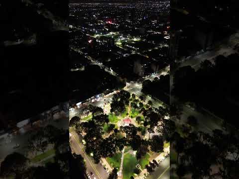 DJI MINI Sobre plaza Alberdi San Miguel de Tucumán