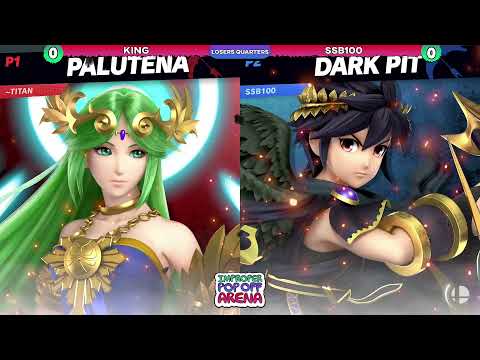 Improper Popoff Arena #7 - King (Palutena) Vs. SSB100 (Dark Pit) - Losers Quarters