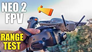 DJI NEO 2 FPV Range Test with Goggles 3 + Motion 3 - How Far Will it Go?!