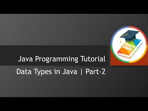 Data Types In Java Part 2 Java Tutorial For Beginners By Idiotsdiary
