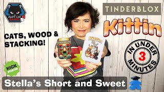 Kittin & Tinderblox Board Game - Stella's Short and Sweet. A Kickstarter Preview