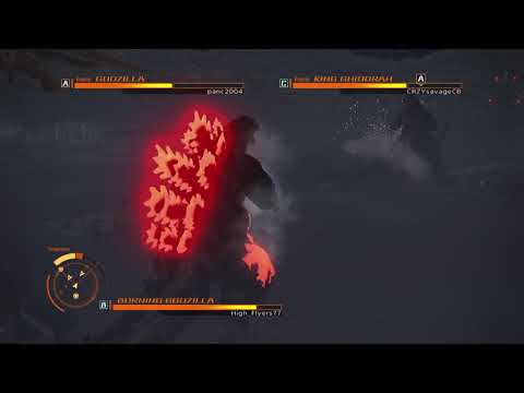 GODZILLA PS4: Burning Godzilla vs King Ghidorah and Heisei Godzilla
